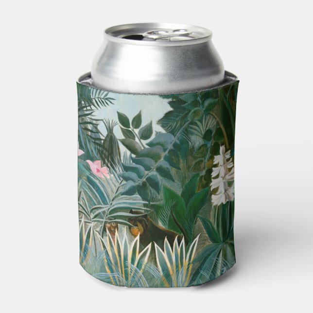 Enfriador De Latas Henri Rousseau - La jungla ecuatorial (Lata Anverso)