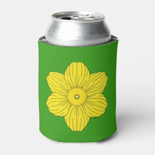 Enfriador De Latas Heraldic Daffodil (Lata Anverso)