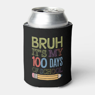 Enfriador De Latas Hermano, son mis 100 días de escuela, divertido dí