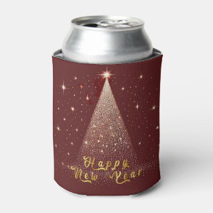 Enfriador De Latas Hermosa ilustración de árbol de Navidad