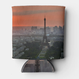 Enfriador De Latas Hermosa puesta de sol en París