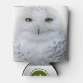 Enfriador De Latas Hermosa, soñadora y serena lechuza