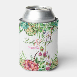 Enfriador De Latas Hermoso Boda Refrigerador de bebidas