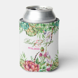Enfriador De Latas Hermoso Boda Refrigerador de bebidas