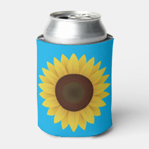 Enfriador De Latas Hermoso girasol de verano