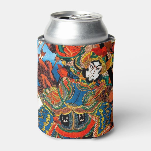Enfriador De Latas Héroe legendario de Guay oriental japonés: arte de (Lata Anverso)