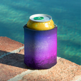 Enfriador De Latas Hielo morado y azul