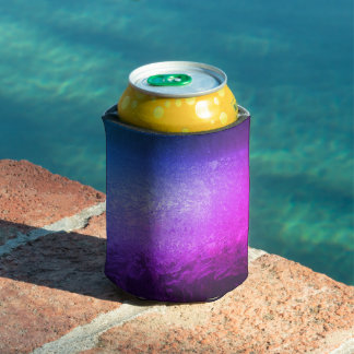 Enfriador De Latas Hielo morado y azul
