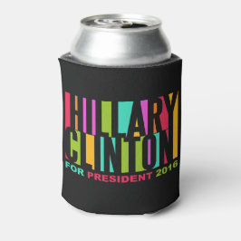 Enfriador De Latas Hillary Clinton 2016 refrigerador de bebidas de mo