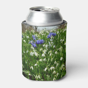 Enfriador De Latas Hillside of Early Spring Flowers Landscape