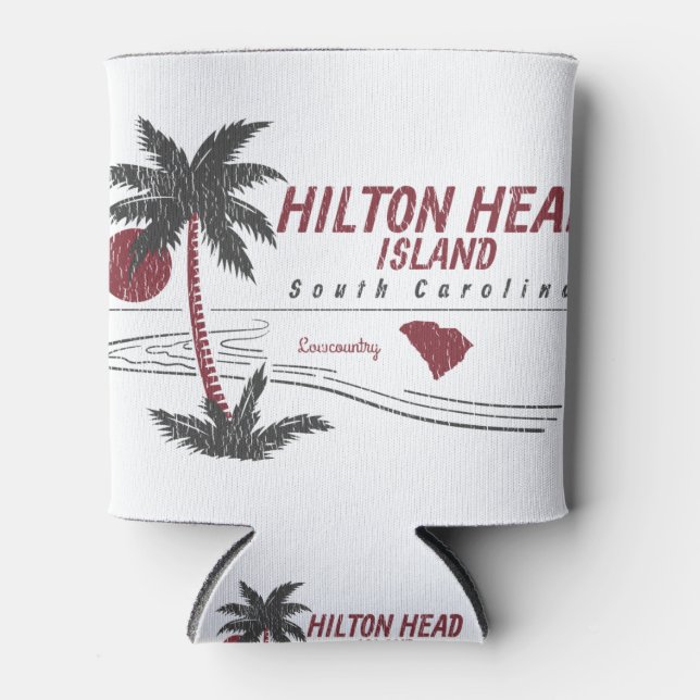 Enfriador De Latas Hilton Head Island Lowcountry (Anverso)