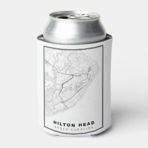 Enfriador De Latas Hilton Head Island Map
