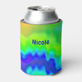 Enfriador De Latas Hippie Tye Personalizado