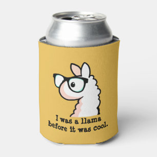 Enfriador De Latas Hipster Llama