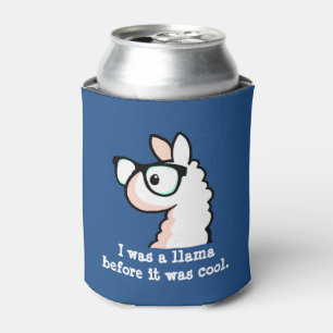 Enfriador De Latas Hipster Llama