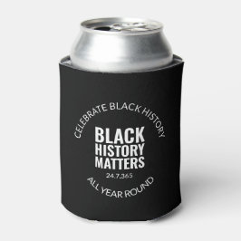 Enfriador De Latas HISTORIA NEGRA CUESTIONES Personalizadas Celebran