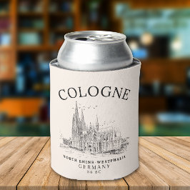 Enfriador De Latas Historic Cologne Cathedral Germany Scenery