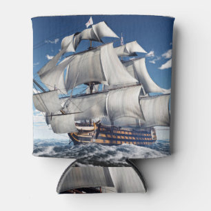 Enfriador De Latas HMS Victory, ilustracion 3D generado por computado