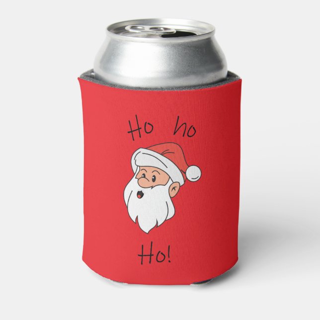 Enfriador De Latas Ho ho ho santa clause (Reverso de la lata)