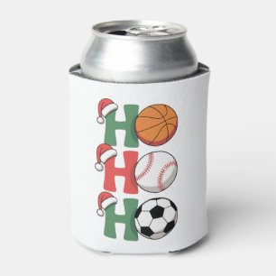 Enfriador De Latas Ho Santa Navidad Baloncesto Béisbol Fútbol Navidad