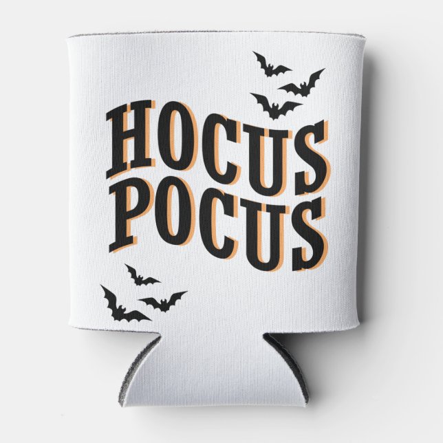 Enfriador De Latas Hocus Pocus Spooky Cute Witeen Halloween (Anverso)