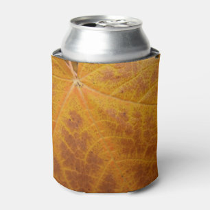 Enfriador De Latas Hoja de arce amarilla otoño Resumen Naturaleza