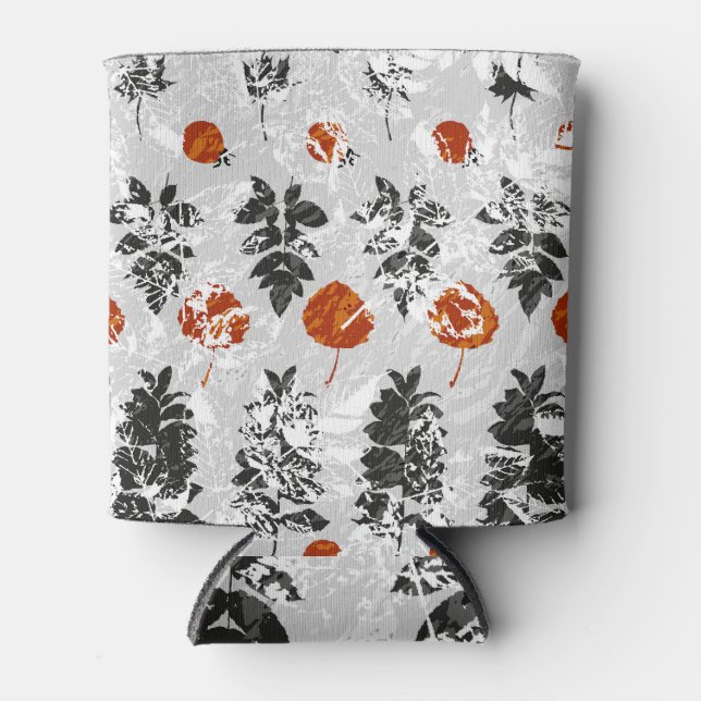 Enfriador De Latas Hojas de impresión: patrón simétrico sin costuras. (Anverso)