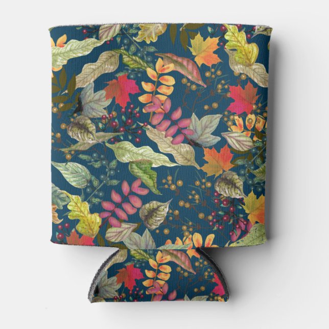 Enfriador De Latas Hojas de otoño (Anverso)