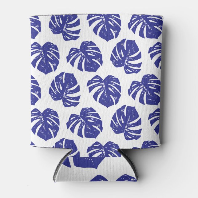 Enfriador De Latas Hojas de palmeras: Patrón natural (Anverso)