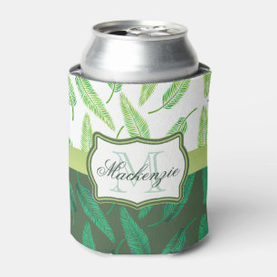 Enfriador De Latas Hojas tropicales