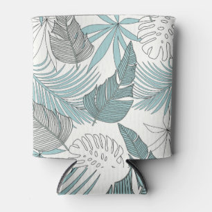 Enfriador De Latas Hojas Tropicales: Brillante Tendencia Sin Marea
