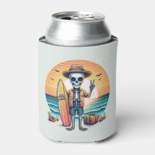 Enfriador De Latas Hola verano - Surfista