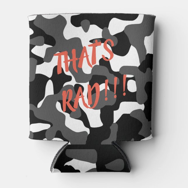 Enfriador De Latas Holder de la Copa Camo (Anverso)