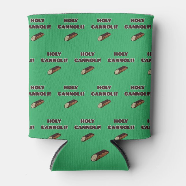 Enfriador De Latas Holy Cannoli Funny Food Italiano (Anverso)