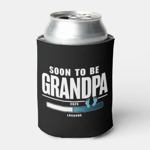 Enfriador De Latas Hombre Pronto Abuelo EST. 2025 Nuevo Abuelo