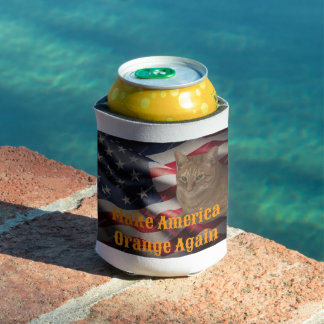 Enfriador De Latas Homenaje a Make America Naranja Again