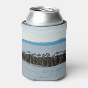 Enfriador De Latas Hora de desayuno de gaviota