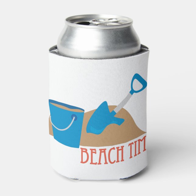 Enfriador De Latas Hora de playa (Lata Anverso)
