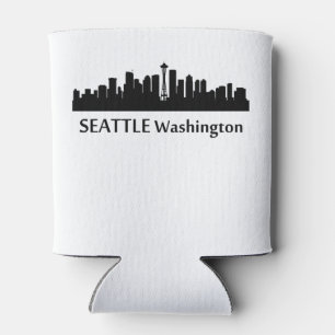 Enfriador De Latas Horizonte del paisaje urbano de Seattle