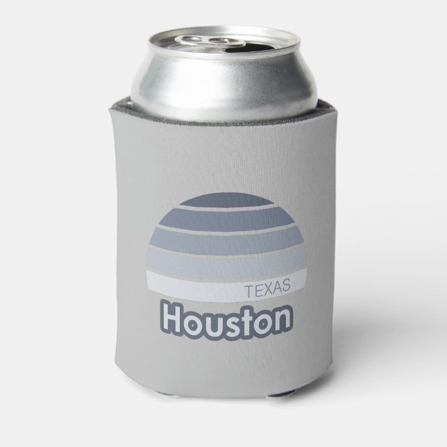 Enfriador De Latas Houston Texas (Reverso de la lata)