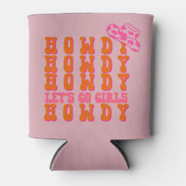 Enfriador De Latas Howdy cowgirl refrigerador de bebidas