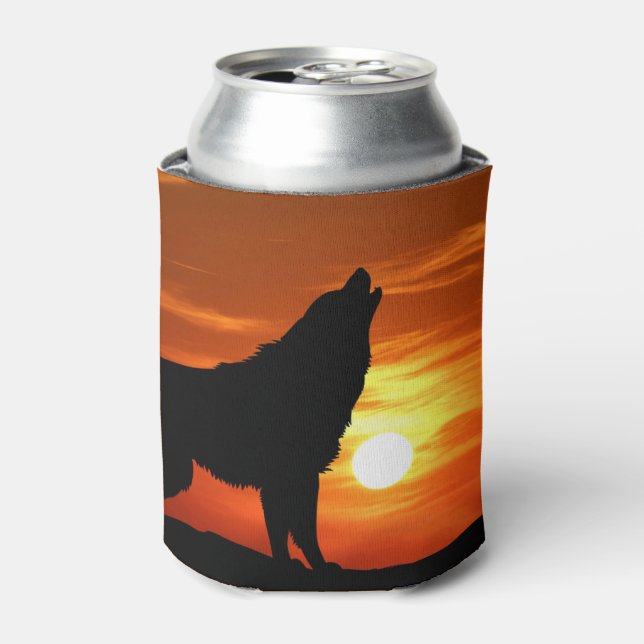 Enfriador De Latas Howling Wolf (Lata Anverso)