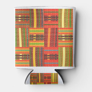 Enfriador De Latas huella kente africana