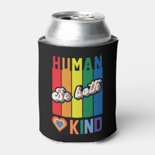 Enfriador De Latas Humano   Ser amable   Arcoiris   LGBTQ