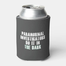 Enfriador De Latas Humor (blanco) de investigadores paranormales