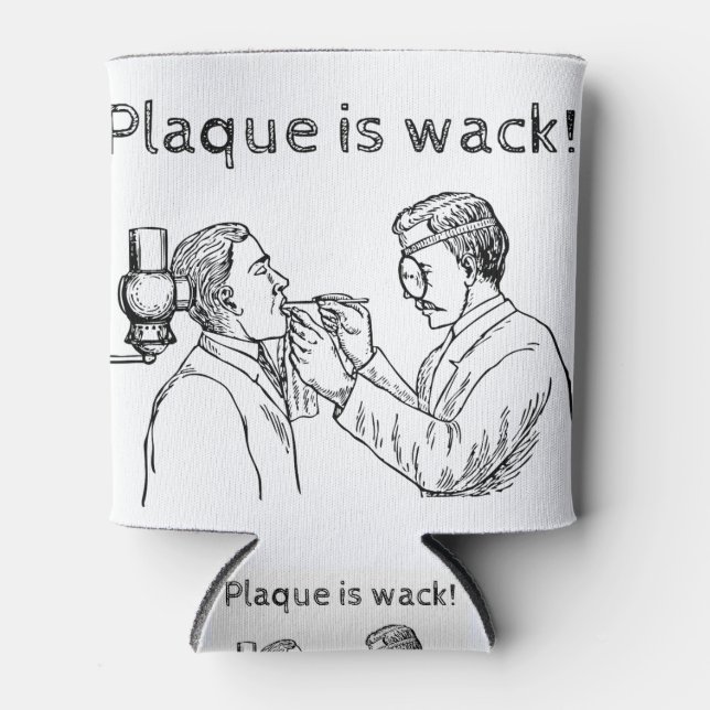 Enfriador De Latas Humor dental (Anverso)