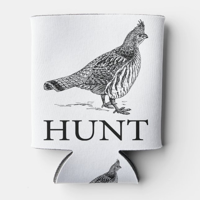 Enfriador De Latas Hunt Grouse (Anverso)