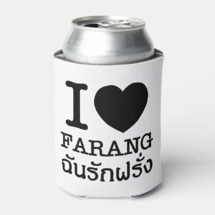 Enfriador De Latas I Black Heart (Love) Farang