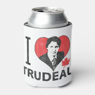 Enfriador De Latas I corazón Trudeau