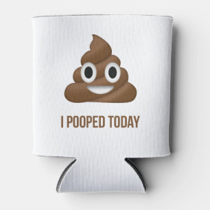 Enfriador De Latas I de Pooped Emoticon divertido hoy